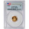 Image 1 : 2010 $5 American Gold Eagle Coin PCGS MS70 First Strike