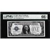 Image 1 : 1928 $1 Funnyback Silver Certificate Note Fr.1600 PMG Gem Uncirculated 66EPQ