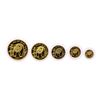 Image 3 : 1986 China Panda Gold (5) Coin Proof Set w/ Box & COA