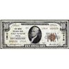 Image 1 : 1929 $10 National Bank of Fort Wayne, Indiana CH# 13818 National Currency Note