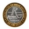Image 1 : .999 Silver Riviera Hotel & Casino Las Vegas $10 Casino Limited Edition Gaming Token