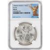 Image 1 : 1984Mo Mexico 1 Onza Libertad Silver Coin NGC MS65