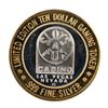 Image 2 : .999 Silver Slots A Fun Casino Las Vegas, NV $10 Limited Edition Casino Gaming Token