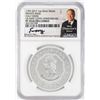Image 1 : 1792-2017 Half Disme 1 oz. Silver Medal NGC PF70 W/Edmund C. Moy Signature