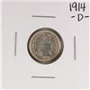 Image 1 : 1914-D Barber Dime Coin