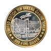 Image 2 : .999 Silver Rio Suite Hotel & Casino Las Vegas $10 Limited Edition Gaming Token