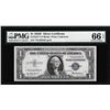 Image 1 : 1935F $1 Silver Certificate Star Note Fr.1615* PMG Gem Uncirculated 66EPQ