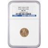 Image 1 : 2007 $5 American Gold Eagle Coin NGC MS70 Early Releases