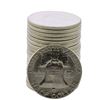 Image 2 : Roll of (20) Brilliant Uncirculated 1963 Franklin Half Dollar Coins