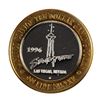 Image 1 : .999 Silver Stratosphere Las Vegas, NV $10 Casino Limited Edition Gaming Token