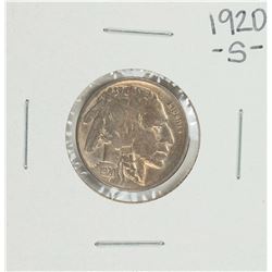 1920-S Buffalo Nickel Coin