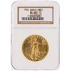 Image 1 : 1986 $50 American Gold Eagle Coin NGC MS69