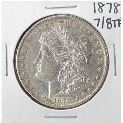 1878 7/8TF $1 Morgan Silver Dollar Coin