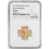 Image 1 : 2014P $25 Australia Red Kangaroo Gold Coin NGC MS69