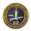Image 2 : .999 Silver Stratosphere Las Vegas, Nevada $10 Casino Limited Edition Gaming Token