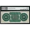 Image 2 : 1872 $20 State of South Carolina Revenue Bond Obsolete Note PMG Gem Uncirculated 65EPQ