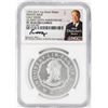 Image 1 : 1792-2017 Half Disme 1 oz. Silver Medal NGC PF70 W/Edmund C. Moy Signature