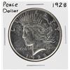 Image 1 : 1928 $1 Peace Silver Dollar Coin