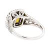 Image 3 : 18KT White and Yellow Gold 2.51 ctw Diamond Ring