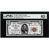 Image 1 : 1929 $5 Federal Reserve Note Chicago Fr.1850-G PMG Gem Uncirculated 65EPQ