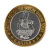 Image 2 : .999 Silver Hilton Las Vegas, Nevada $10 Casino Limited Edition Gaming Token