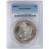 Image 1 : 1881-S $1 Morgan Silver Dollar Coin PCGS MS64