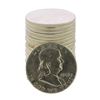 Image 1 : Roll of (20) Brilliant Uncirculated 1963-D Franklin Half Dollar Coins