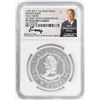 Image 1 : 1792-2017 Half Disme 1 oz. Silver Medal NGC PF70 W/Edmund C. Moy Signature
