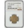 Image 1 : AH451-492 Ghaznavid Dinar A-1637 Ibrahim Gold Coin NGC Genuine