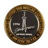 Image 1 : .999 Silver Stratosphere Las Vegas, NV $10 Casino Limited Edition Gaming Token