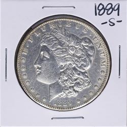 1889-S $1 Morgan Silver Dollar Coin