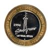 Image 1 : .999 Silver Stratosphere Las Vegas, NV $10 Casino Limited Edition Gaming Token