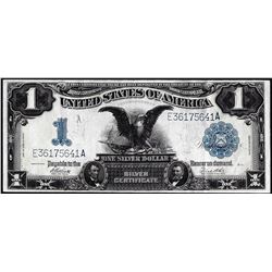 1899 $1 Black Eagle Silver Certificate Note