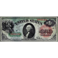 1869 $1 Rainbow Legal Tender Note