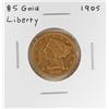 Image 1 : 1905 $5 Liberty Head Half Eagle Gold Coin