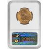 Image 2 : 1909-D $10 Indian Head Eagle Gold Coin NGC MS63