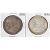 Image 1 : Lot of (2) 1898 $1 Morgan Silver Dollar Coins