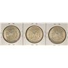 Image 2 : Lot of (3) 1889 $1 Morgan Silver Dollar Coins