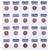 Image 1 : Short Walker Set of 1941-1947 Walking Liberty Half Dollar Coins PCGS MS64