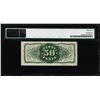 Image 2 : March 3, 1863 Fifty Cent Third Issue Fractional Currency Note PMG Choice Very Fine 35