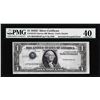 Image 1 : 1935D $1 Silver Certificate Note Inverted Overprint ERROR PMG Extremely Fine 40