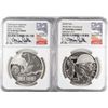 Image 1 : 2018-P Proof $1 WWI Centennial Coin & Navy Medal Set NGC PF70 Ultra Cameo Mike Castle