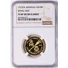 Image 1 : 1975FM Bermuda $100 Proof Royal Visit Gold Coin NGC PF69 Ultra Cameo