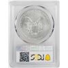 Image 2 : 2008-W $1 Burnished Eagle Reverse '07 American Silver Eagle Coin PCGS SP69