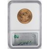 Image 2 : 1881 $10 Liberty Head Eagle Gold Coin NGC MS61