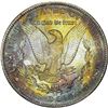 Image 2 : 1884-CC $1 Morgan Silver Dollar Coin Amazing Toning
