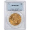 Image 1 : 1904 $20 Liberty Head Double Eagle Gold Coin PCGS MS64