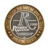 Image 2 : .999 Silver Riviera Hotel & Casino Las Vegas $10 Casino Limited Edition Gaming Token