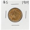 Image 1 : 1909 $5 Indian Head Half Eagle Gold Coin