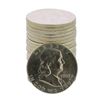 Image 1 : Roll of (20) Brilliant Uncirculated 1963-D Franklin Half Dollar Coins